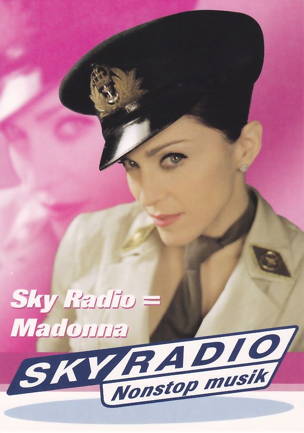 Go card Denmark Madonna Sky Radio